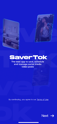 برنامه ویرایش SaverTok