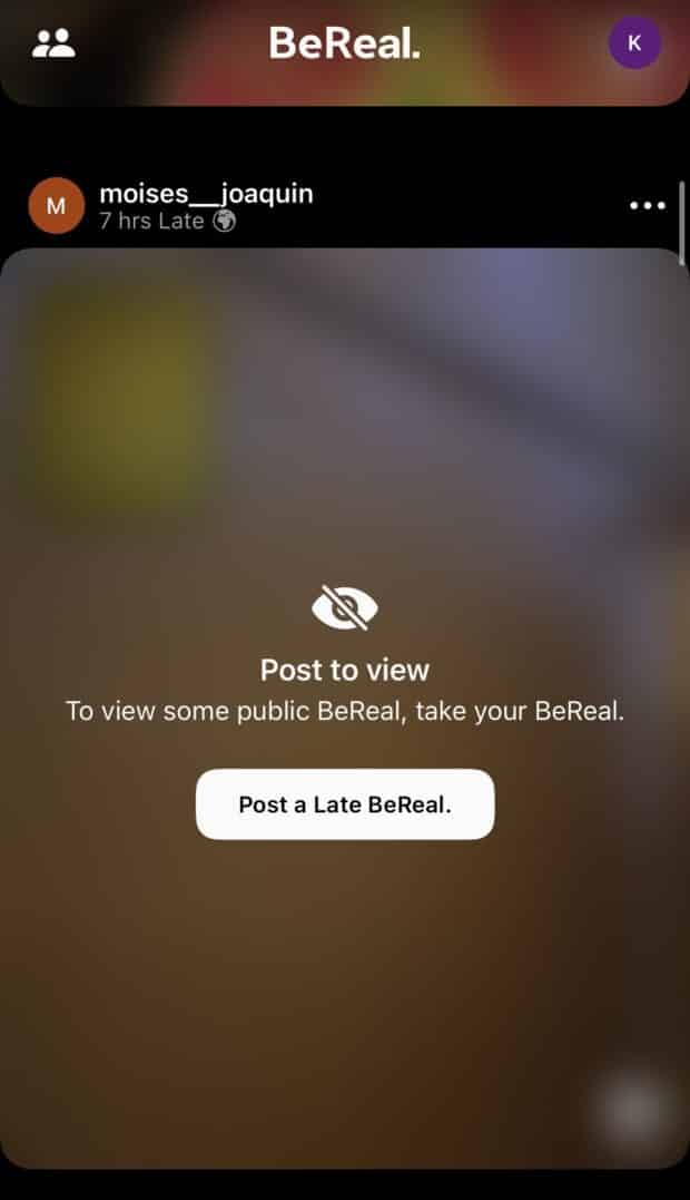BeReal به شما اجازه نمی دهد عکس ها را بدون ارسال پست مشاهده کنید