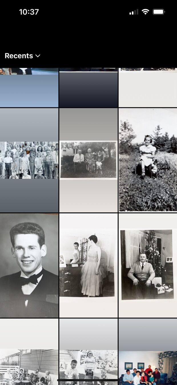 تصاویر سیاه و سفید قدیمی در کلاژ اینستاگرام