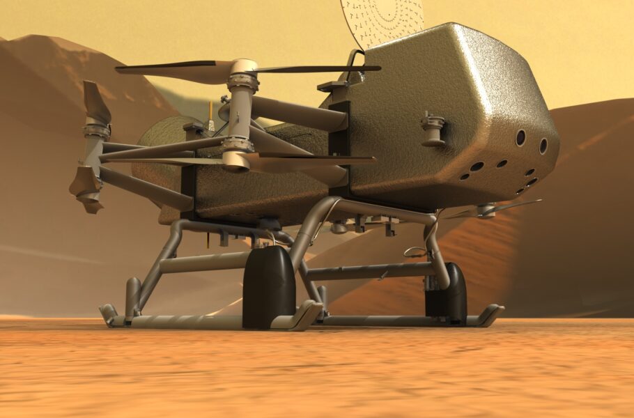 ماموریت Dragonfly تلاش برای کشف تیتان، بزرگترین قمر زحل است