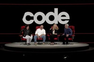 داستان های مختلف استیو جابز از صحبت های تیم کوک و جانی آیو و همسرش در کنفرانس Code 2022